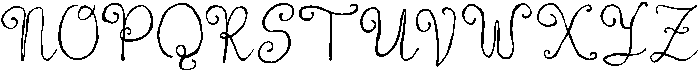 CS Kiesa Regular otf (400) Font UPPERCASE
