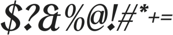CS Kurse Italic otf (400) Font OTHER CHARS
