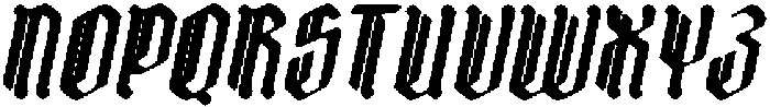 CS Lawson Drawn Italic otf (400) Font UPPERCASE