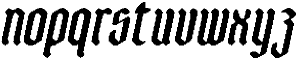 CS Lawson Drawn Italic otf (400) Font LOWERCASE