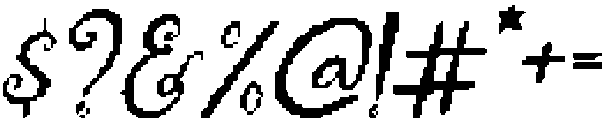 CS Layne Pixel Regular otf (400) Font OTHER CHARS