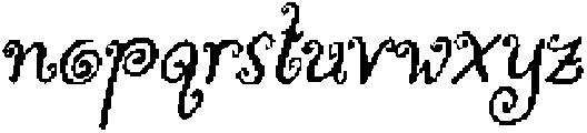 CS Layne Pixel Regular otf (400) Font LOWERCASE