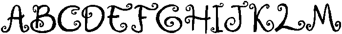 CS Layne Regular otf (400) Font UPPERCASE
