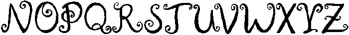 CS Layne Regular otf (400) Font UPPERCASE