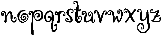 CS Layne Regular otf (400) Font LOWERCASE