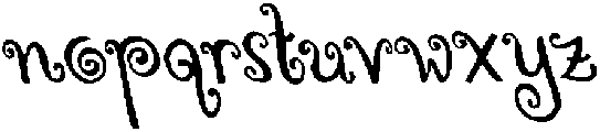 CS Layne Reverse Italic otf (400) Font LOWERCASE