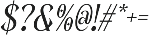CS Lenox Italic otf (400) Font OTHER CHARS