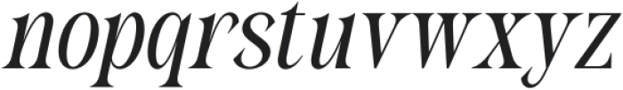 CS Lenox Italic otf (400) Font LOWERCASE
