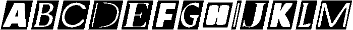 CS Libra Drawn Italic otf (400) Font UPPERCASE