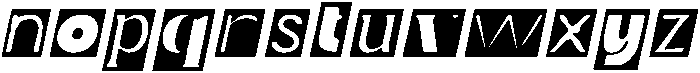 CS Libra Drawn Italic otf (400) Font LOWERCASE