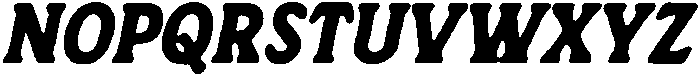 CS Limau Drawn Italic otf (400) Font UPPERCASE