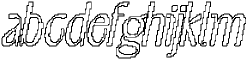 CS Lindens Pixel Outline otf (400) FONT
