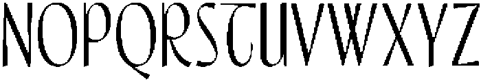 CS Lindens Regular otf (400) Font UPPERCASE