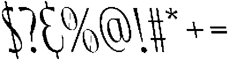 CS Lindens Reverse Italic otf (400) Font OTHER CHARS