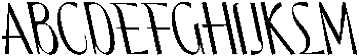 CS Lindens Reverse Italic otf (400) Font UPPERCASE