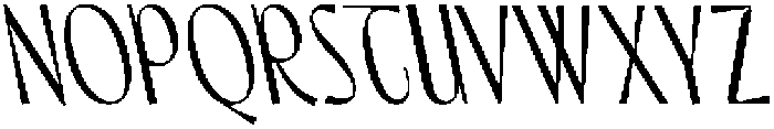 CS Lindens Reverse Italic otf (400) Font UPPERCASE
