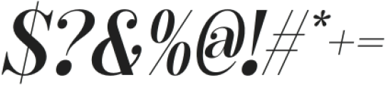 CS Lobelia Italic otf (400) Font OTHER CHARS