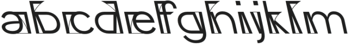 CS Locked Reverse Italic otf (400) Font LOWERCASE