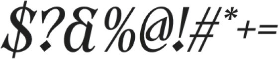CS Loman Italic otf (400) Font OTHER CHARS