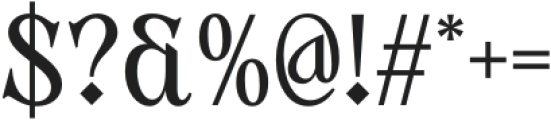 CS Loman Regular otf (400) Font OTHER CHARS