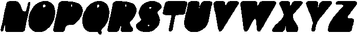 CS Love Drawn Italic otf (400) Font UPPERCASE