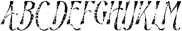 CS Lovisa Stamp Italic otf (400) Font UPPERCASE