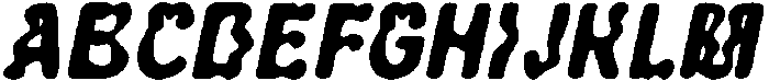 CS Lukane Drawn Italic otf (400) Font UPPERCASE