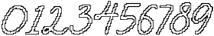 CS Lydia Pixel Outline otf (400) Font OTHER CHARS