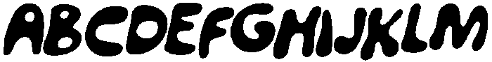 CS Macaron Drawn Italic otf (400) Font UPPERCASE