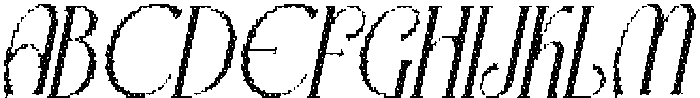 CS Macey Disco Italic otf (400) Font UPPERCASE