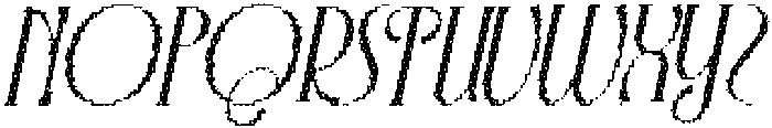 CS Macey Disco Italic otf (400) Font UPPERCASE
