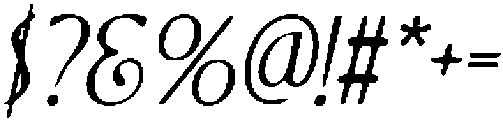 CS Macey Drawn Italic otf (400) Font OTHER CHARS