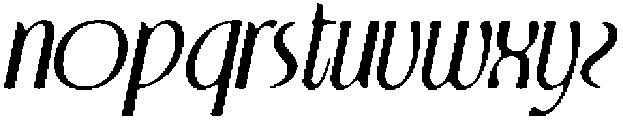 CS Macey Drawn Italic otf (400) Font LOWERCASE