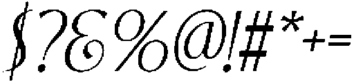 CS Macey Italic otf (400) Font OTHER CHARS