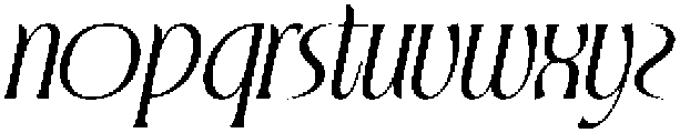 CS Macey Italic otf (400) Font LOWERCASE