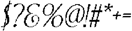 CS Macey Pixel Regular otf (400) Font OTHER CHARS