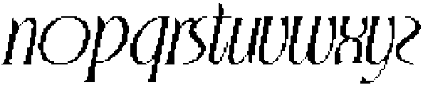 CS Macey Pixel Regular otf (400) Font LOWERCASE