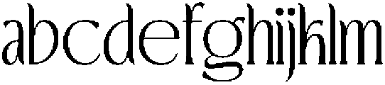 CS Macey Regular otf (400) Font LOWERCASE