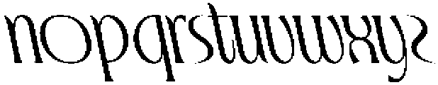 CS Macey Reverse Italic otf (400) Font LOWERCASE