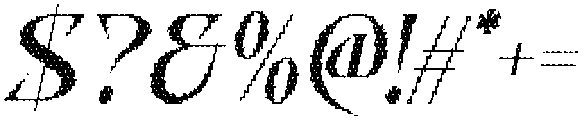 CS Magix Disco Italic otf (400) Font OTHER CHARS
