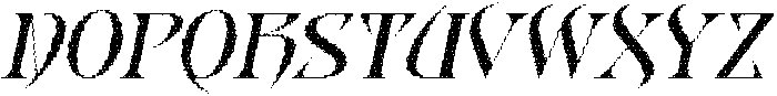 CS Magix Disco Italic otf (400) Font UPPERCASE