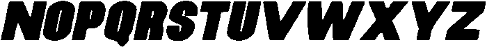 CS Magona Drawn Italic otf (400) Font UPPERCASE