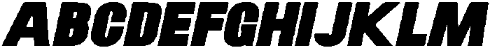 CS Magona Italic otf (400) Font UPPERCASE