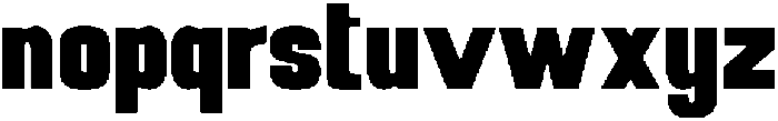 CS Magona Regular otf (400) Font LOWERCASE