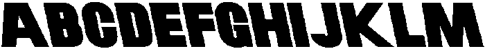 CS Magona Reverse Italic otf (400) Font UPPERCASE