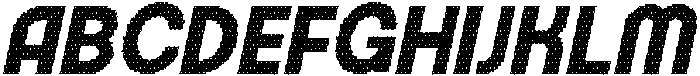 CS Maguire Disco Italic otf (400) Font UPPERCASE