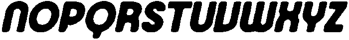 CS Maguire Drawn Italic otf (400) Font UPPERCASE