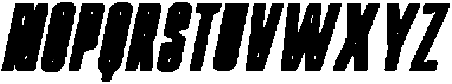 CS Maiden Drawn Italic otf (400) Font UPPERCASE