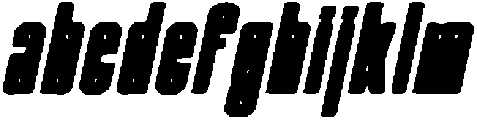 CS Maiden Drawn Italic otf (400) Font LOWERCASE