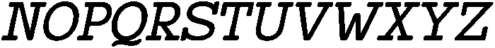 CS Maluce Italic otf (400) Font UPPERCASE